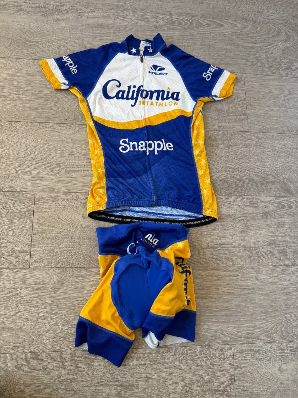Voler California Triathlon Jersey Set XS Breathable